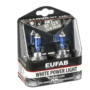 Versand Am Gleichen Tag White Power Light 12V H7 2er Set